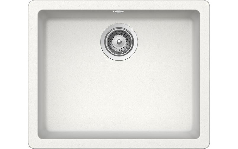 Schock Quadro 60 (N-100) Cristalite 550x430 (подстольный монтаж) альпина