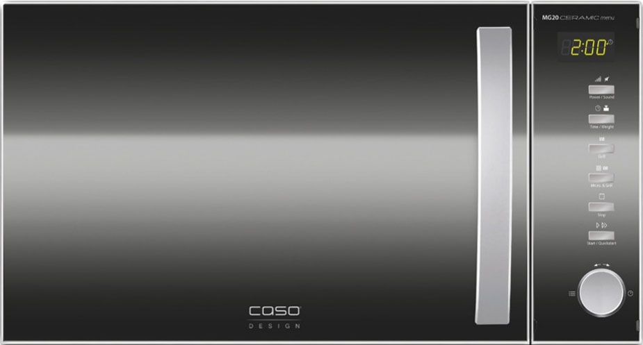 CASO MG 20 Ceramic Menu
